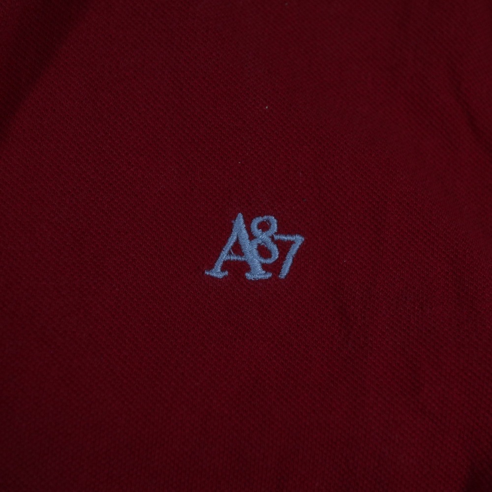 Aeropostale Red Short Sleeve Pique Polo Shirt - Picture 2 of 6